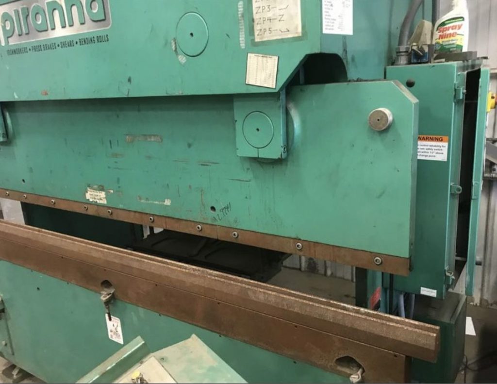 Piranha 6508 Hydraulic Press Brake (#4531)